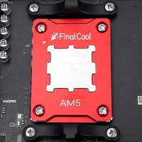 FinalCool HC-UKM5 AMD AM5 safety frame motherboard anti bending fixing buckle CNC aluminum alloy anti drop protector