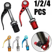 AliExpress NONE 1/2/4-Pack Bicycle Seatpost Screws, Quick-Release Clamp M6x65mm Bicycle Seatpost Clamp Lock Nuts and Pins
