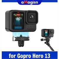 aMagisn Magnetic Quick-Release Mount , 14g Ultra-light ABS Plastic Base for Gopro Hero 13 Black Camera Accessories