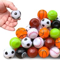 34PCS Mini Fidget Spinner Return Sports Soccer Balls Basketball Table Tennis Mix Toys Gifts for Kids Birthday Party Favors