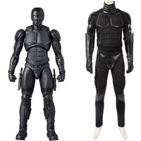 The Boys Season 2 Black Noir Cosplay Costume Men Leather Battle Jumpsuit Full Set Halloween Carnival Party Outfits
