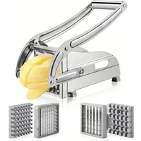 Multifunction Cutting Potato Machine Stainless Steel Cut Manual Vegetable Cutter Tool Potato Cut Cucumber Fruits And Vegetables