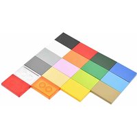 45PCS MOC 26603 accessories 2x3 light board/set flat panel assembly parts building blocks children's gift technology creativity
