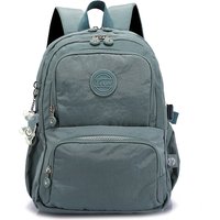 Nylon Waterproof Large Capacity A4 Men Women Backpack School Bag for Boy Girl Travel Bag Green Blue Red Pink Black M2302