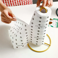 1PC Iron Kitchen Roll Bathroom Dining Table Vertical Napkin Holder Kitchen Storage Rack