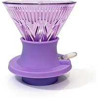 YRP Coffee Filter Cup reusable drip-type hand-brewed coffee filter paper immersion filter pot v-shaped switch funnel tools