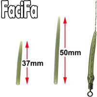 Carp Fishing Accessories Anti Tangle Sleeves Line Aligner Hook Sleeve Tail for Carp Fishing Rig Hair Ronnie Rig Terminal Tackle