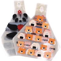 50Pcs Japenese Triangle Rice Ball Disposable Packaging Bag Nori Seaweed Nori Onigiri Sushi Bag Portable Bento Accessories