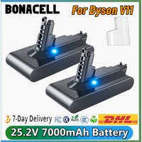For Dyson V11 Screw Type Rechargeable Battery 25.2V 7000mAh SV15 Vacuum Cleaner Battery For V11 Series Replacement Battery