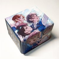 Anime BanG Dream! It's MyGO!!!!! Figure WS PTCG Deck Box Yugioh OCG Trading Cards Protector Case Pu Leather Storage Box 100+