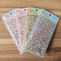 3D Embossed Capybara Sticker Set (4 Pcs) - Cute Decor for Handcrafts, Notebooks, Device Embellishment & Gifts Anime Worlds Store