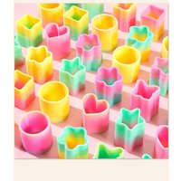 12-36Pcs Fun Rainbow Spring Toy Mini Plastic Coil Spring Toy Goody Bag Filler Party Favors Stocking Stuffers for Kids Boys Girls