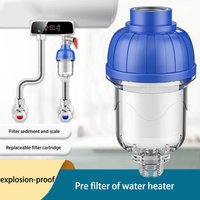 Water Scale Prevention Filter Stainless Steel Mesh Anti-limescale Purifier for Shower Faucet Washing Machine Tap Bath Water Clea