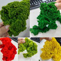 30G Simulation Sponge Plant Bushes Shrubs Cluster/Tree Powder/Low Ground Cover Vegetation Materials HO Railway Landscape Layout
