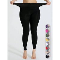 Women 8 Colors High Elastic Opaque Leggings Stretchy Slimming Ankle Pants