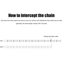Variable Speed Mountain Bicycle Chains Anti-rust MTB Road Bicycle Chain Parts