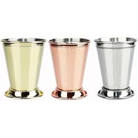 380ml 304 Stainless Steel Mint Julep Cup – Classic Derby Mug for Cocktails, Whiskey, Mint Drinks & Barware Gift Beer Mugs