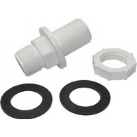 Double headed external thread inlet and outlet water connection, high-pressure car wash, garden irrigation universal accessories
