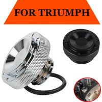 For Triumph BONNEVILLE T100 T120 BOBBER BLACK STREET TWIN CUP SCRAMBLER 1200 XC XE Accessories Engine Oil Filler Cap Plug Cover
