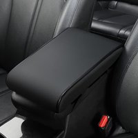 PU Leathe Center Console Heightening Comfort Armrest Pad Cover Universal Armrest Cushion Fit for Most Cars(31cm*20cm*4.5cm)