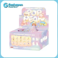 POPMART Bubble Granules Night Sky Series Collectible Cute Doll Blind Box Mini Figure Desktop Decoration Birthday Gift Set