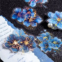 20pcs/lot Kawaii Stationery Stickers A Poem of Flowers Junk journaling stickers Planner Decorative Mobile Scrapbooking Supplies