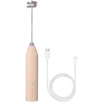 USB electric milk frother, handheld milk coffee machine, 3-speed wireless egg beater, kitchen mixer, multifunctional food mixer