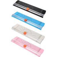 A3/A4/A5 Papierschneidemaschine mit Ausziehbarem Lineal für Fotodrucker, Scrapbooking, Leichte Schneidematte