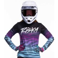 Maillot de vélo été femmes VTT descente DH enduro séchage rapide à manches longues chemise de cyclisme enduro moto maillot