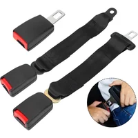 Car Seat Safety Belt Extender Clip Extension Auto Fasteners Buckle for 20-22MM Tongue Adapter Automotive Accessories Universal