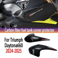 for Triumph Daytona 660/Street Triple 2024-2025 motorcycle carbon fiber fuel tank corner protection slider