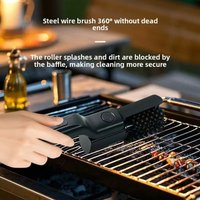 Cordless Electric Cleaning Brush Or Replacement Tool Rechargeable Rotating Adjustable Outdoor Tool For Heavy Grease Burnt Oil Gr