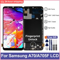 6.7 "OLED Pour Samsung Galaxy A70 LCD SM-A705F/DS Écran Tactile Digitizer Pour Samsung A705 Affichage Pièces De Rechange