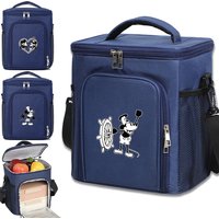 Ice Pack Refrigerator Bag Insulated Pack Cooler Outdoor Large Capacity Portable Lunch Cooler Bag Mickey Mouse Printing Series
