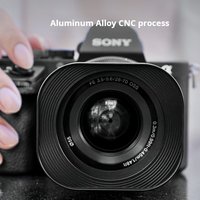 Square light Shield Suitable for lenses 52/55/58/62mm Metal Cover Fuji Weizhuoshi 56F1.4/1.7 Fixed Focus Protective Cover