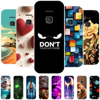 For Nokia 225 4G 2020 Case Fashion Soft Clear Silicone Back Cover For Nokia 225 215 220 235 4G 2024 Full Protective Phone Shell
