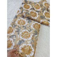2025 African Nigerian High-Quality Sequins Tulle Lace Fabric for Prom Dresses Beads Embroidery Sewing 5Yard Net Cloth JH0071 image 3