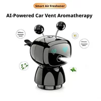 Smart Robot Car Air Vent Perfume Clip Auto On/Off with Car Start New Spring Summer Style Long Lasting Fragrance Odor Eliminator