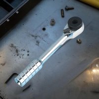 HOT! 72-tooth Anticorrosion Bidirectional Wrench 1/4 Inch Mini Ratchet Wrench Magnetic Reversible Ratchet Wrench Household Tool