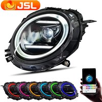 i JSL for MINI Cooper Clubman 2007 2013 R55 R56 R57 R58 R59 Headlights Upgrade LED Dynamic RGB Colorful DRL Head Light