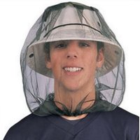 Anti Mosquito Fishing Cap Breathable Mesh Mosquito Head Nets Lightweight Hat Net Cover Anti-mosquito Cover Insect-Proof Hat