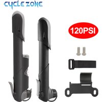 Mini Portable Bicycle Pump Air Pressure Gauge Mountain Bike Pump Outdoor AV/FV Valve MTB Bike Air Inflator