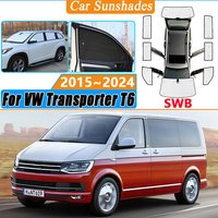 Anti-UV Car Window Shading For Volkswagen VW Transporter T6 T6.1 SWB 2015~2024 Car Sunscreen Window Sunshades Cover Accessories
