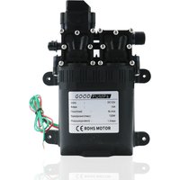 High Pressure Water Pump Diaphragm 160PSI 12V Water Diaphragm Self Priming Pump Electric Multifunctional Water Pump 7.5L/min