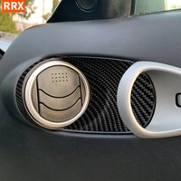 Real Carbon Fiber Car Door Handle Bowls Air Outlet Trim Cover Sticker For Nissan 350Z Z33 2003 2004 2005 2006 2007 2008 2009