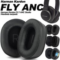 Ohrpolster für Harman Kardon FLY ANC Ersatz-Ohrpolster Kopfhörer Ohrmuscheln Weiche Stoff-Memory-Schaum-Abdeckungen Protein-Schaumstoff