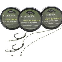 20m Carp Fishing Line Soft Hook Link Carp Hooklink Uncoated Braid Line for Hair Rig 15IB 25IB 35IB Carp Coarse Fishing Tackle