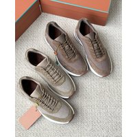 2025 New LP Men's Suede Wool Mesh Breathable Sport Casual Comfortable Versatile Trendy Fashionable Sports Casual Shoes