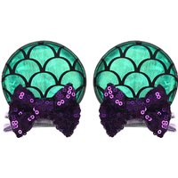 Cartoon 2.8'' Sequins Mouse Ears Bow Clips Glitter Hairpins Girls Festival Hairgrip Party Barrettes Kids Hair Accessories