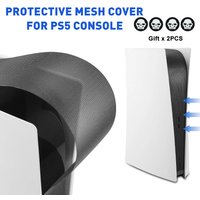 For PS5 Accessories Dust Net Filter Protector Mesh For PS5 Disc & Digital Console Side Breathable Anti-Scratch Dustproof Cover